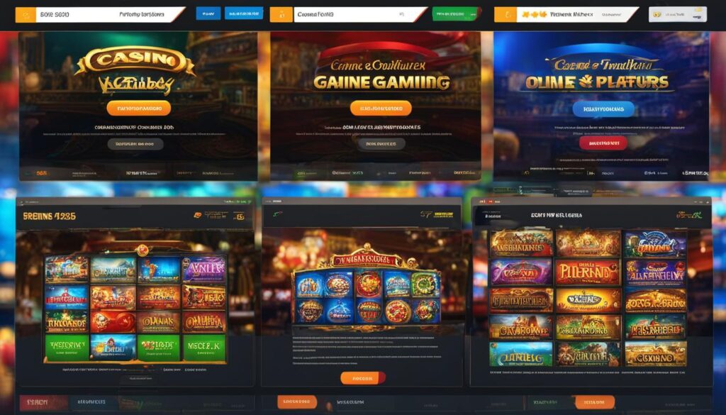 casino comparison table