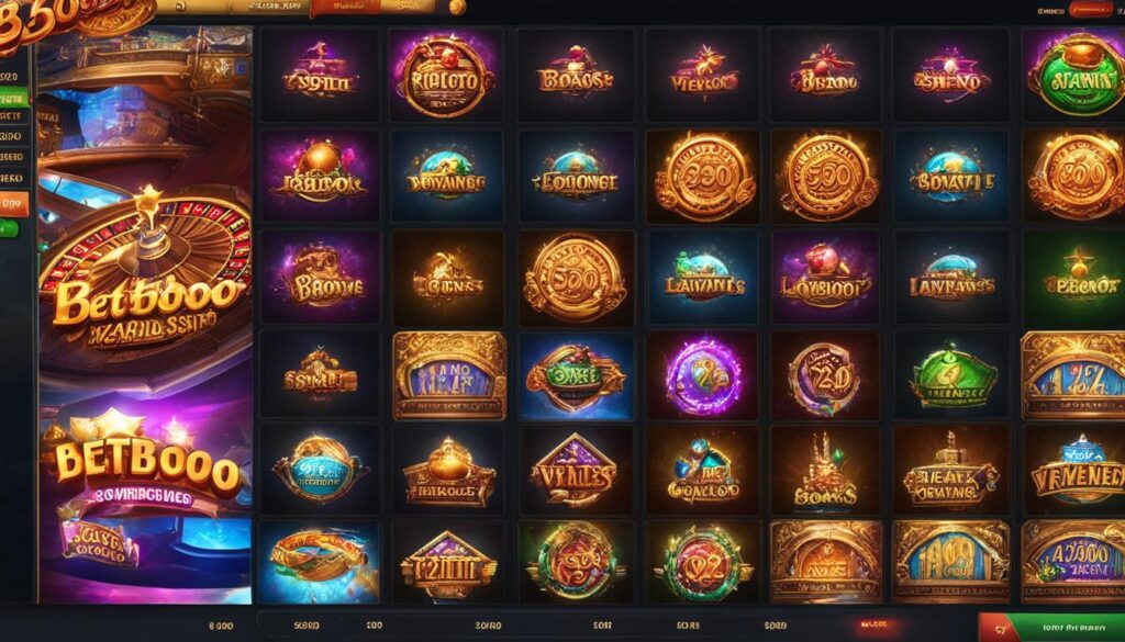 Betboo Casino bonusları