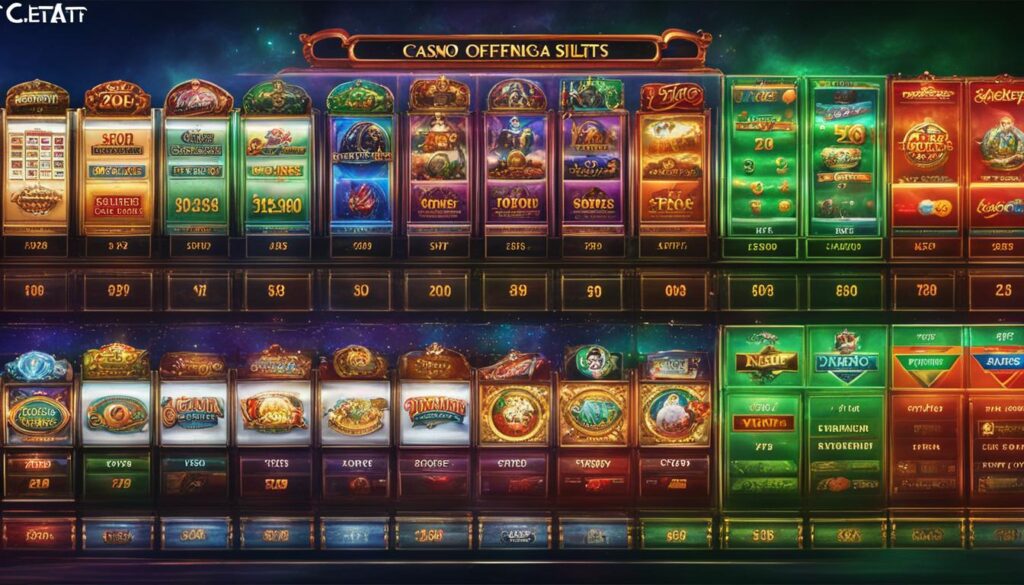 Casino Karşılaştırmalı Tablo