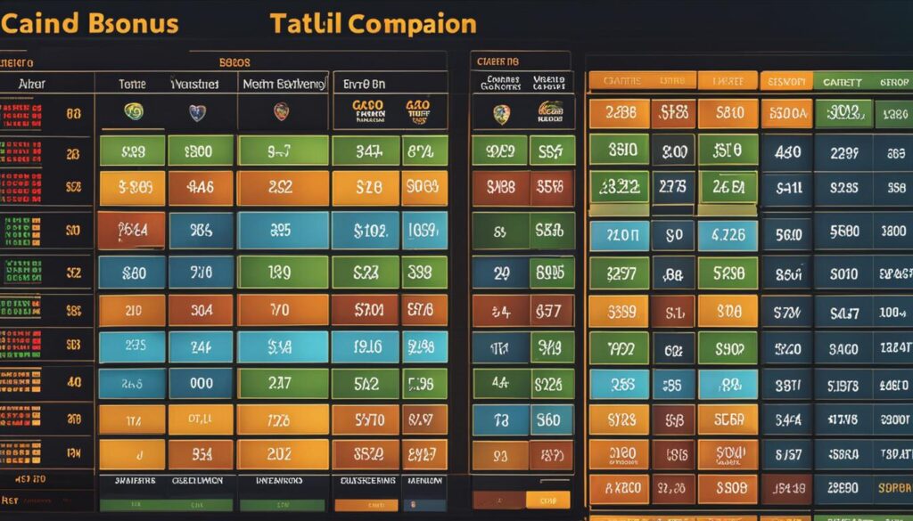 karşılaştırmalı tablo